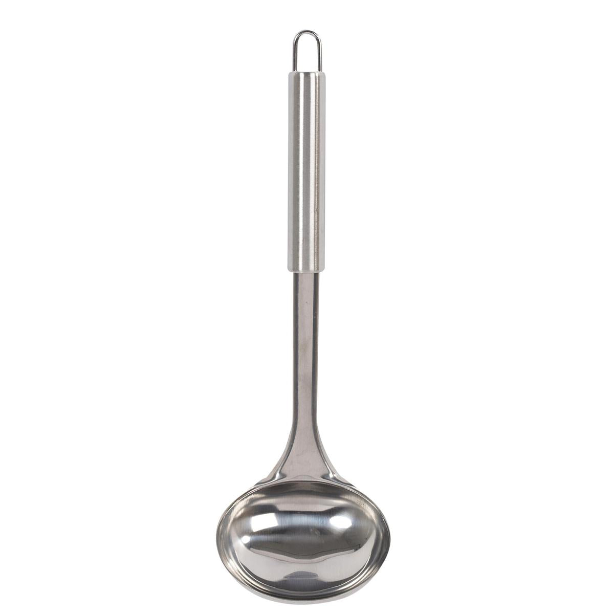 Luciano 12"L Soup Ladle, Stainless  Steel, hangtag