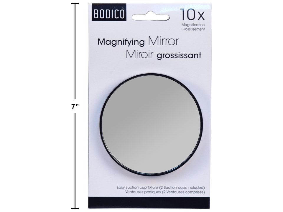 Bodico 10x Mirror w Suction Cup, sleeve card