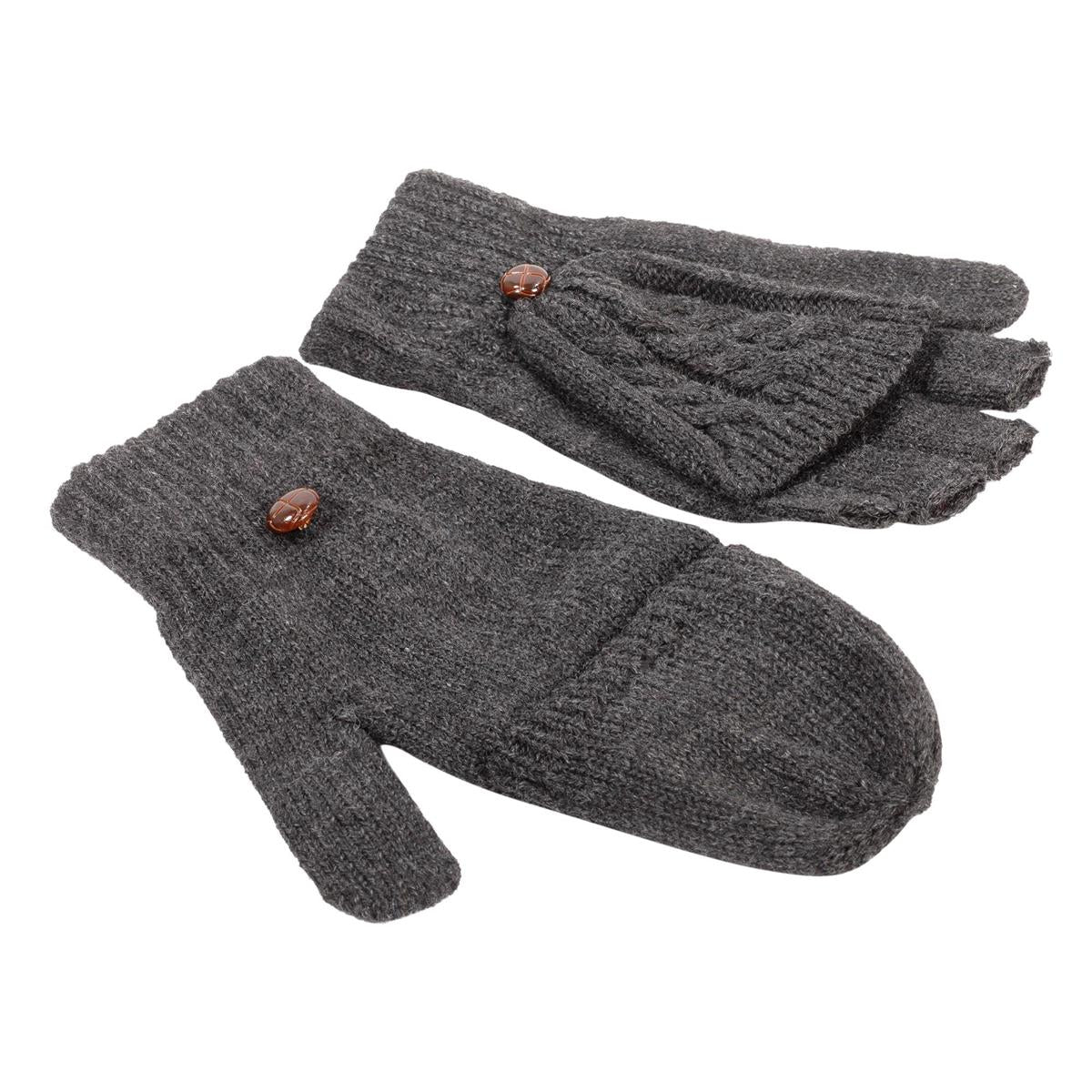 Nordic T. Ladies Fingerless Gloves 3/C, One Size, header card, j-hook