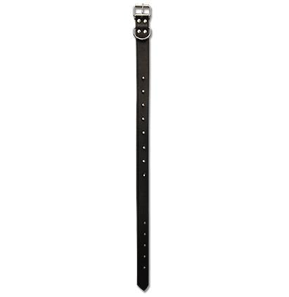 DOG COLLAR - 24"x1-1/8" BLACK
