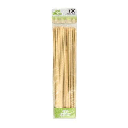 CAFE EXPRESS 12" BAMBOO SKEWERS 100/PACK x 24/CS