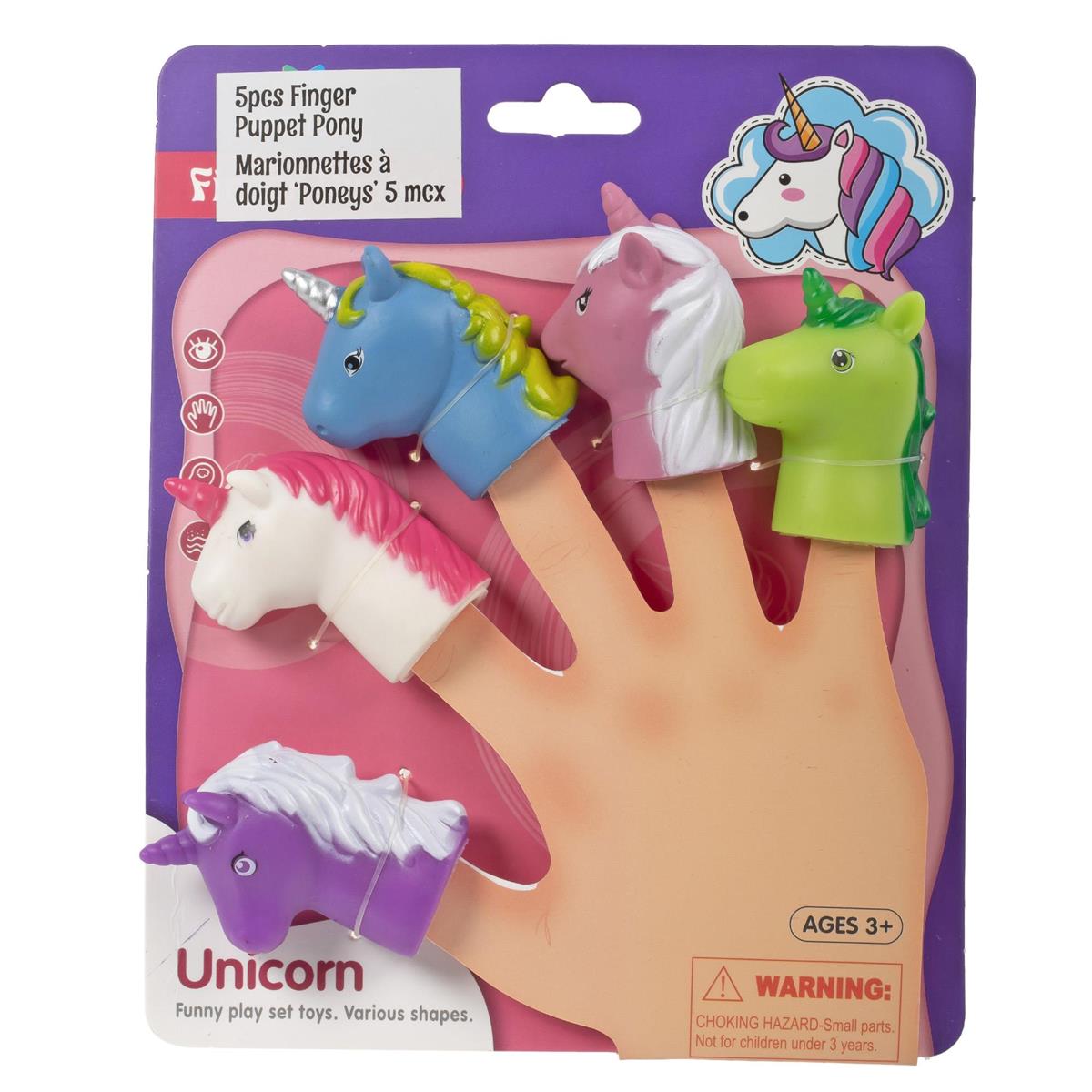 5pcs Finger Puppet Pony T.O.C.