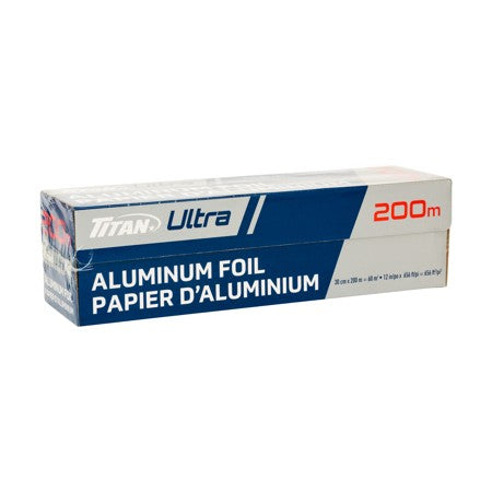 TITAN ULTRA ALUMINIUM FOIL ROLL 30CM X 200M