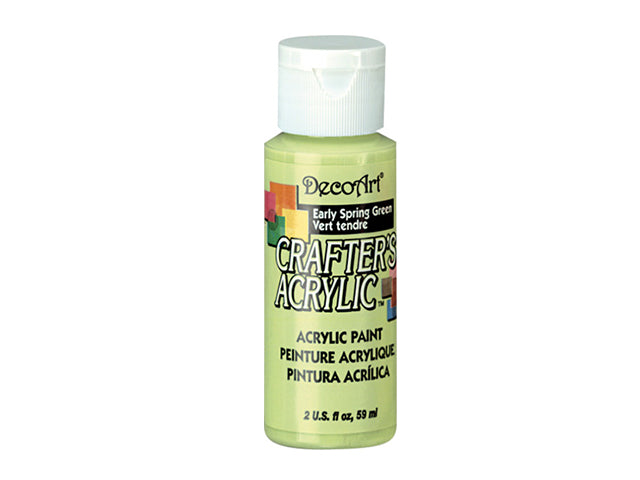 Crafters Acrylic Paint: 2oz Craft & Hobby DCA01-DCA173 81 EARLY SPRING GREEN