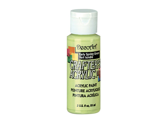 Crafters Acrylic Paint: 2oz Craft & Hobby DCA01-DCA173 81 EARLY SPRING GREEN