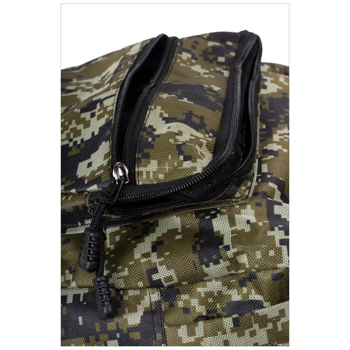 CyclePro Bicycle Rear Seat bag,2/s Camo Green and Black,Header card