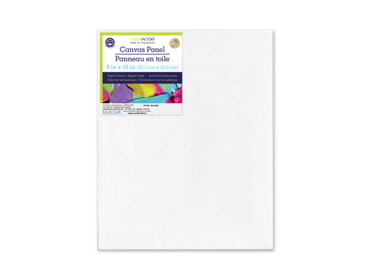 Canvas Panels Primed: 8"x10" Artist Quality