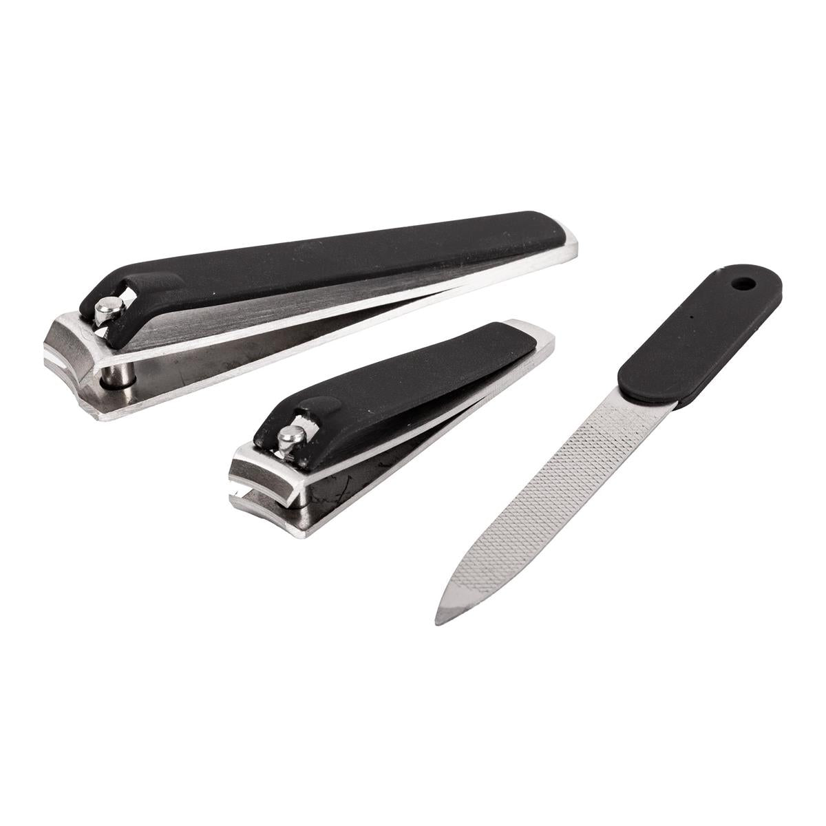 Bodico, 3-pc Men's Manicure Set Matte, PVC box