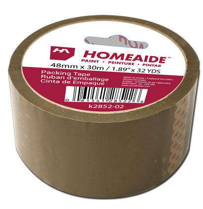 PACKING TAPE - BROWN 48mm x 50m / 2" x 54.68YDS