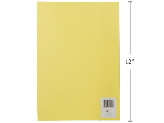 T4C, 8.25" x 11.5" Bristol Paper, Yellow, 220g,