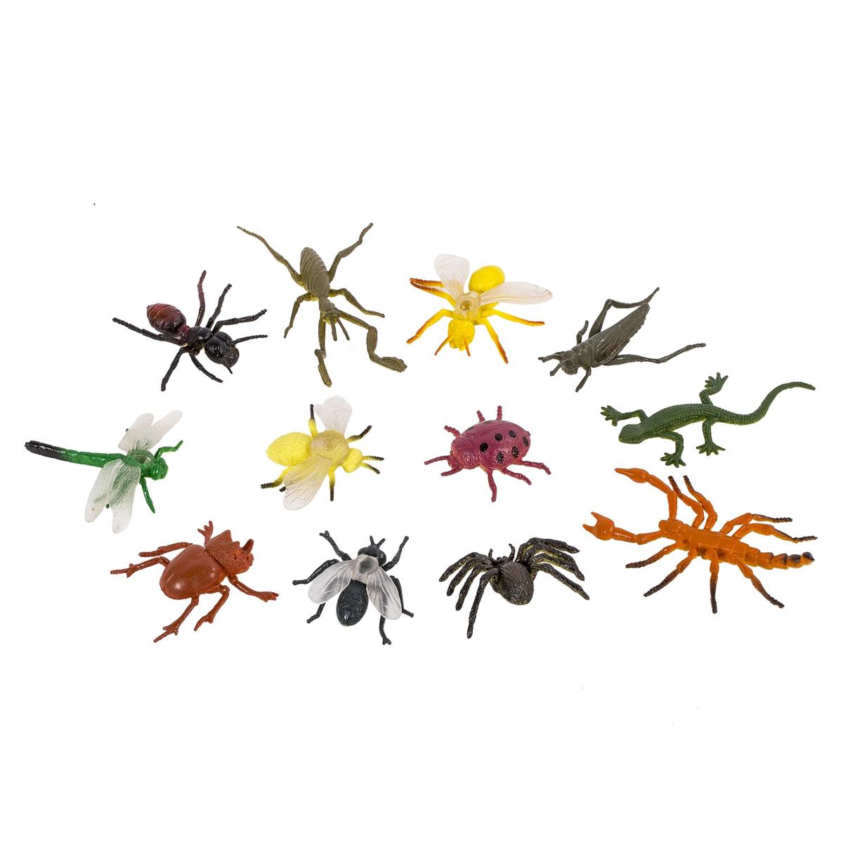 Nature's Critters, 6-pc, Insect PVC bag, 2/s,  header card(CS)