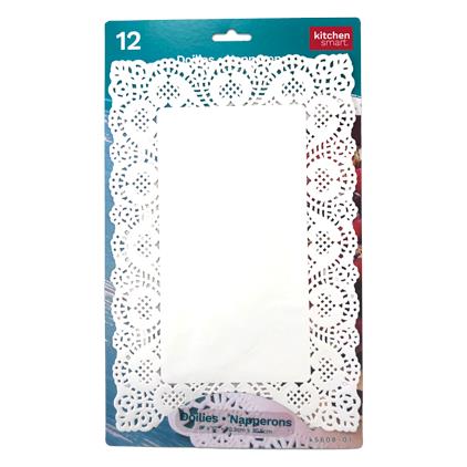 12 DOILIES 8"x12" / 20x30cm