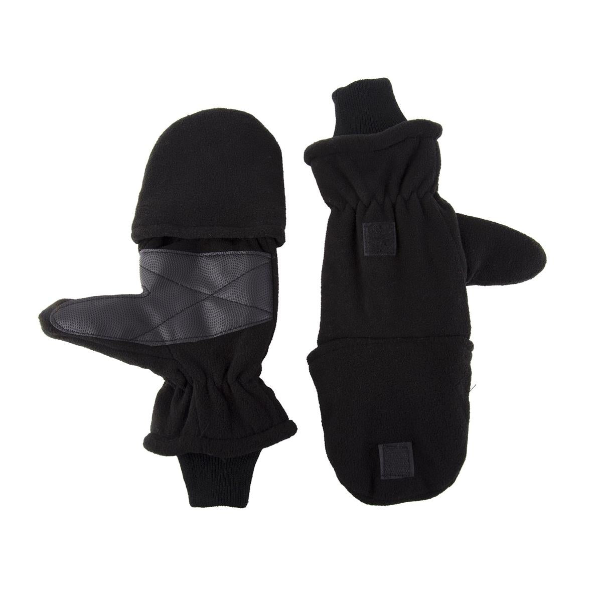 Nordic T. Fleece Convertible Glove, Adult, black, hc