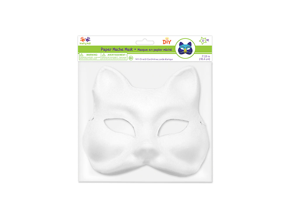 Krafty Kids: 'Diy' Mask W/Elastic Band D) Fox