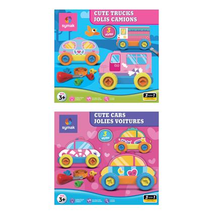 *Build FashionGirl&Happy Truck Puzzle Asstd