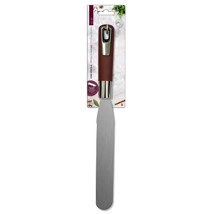 ICING SPATULA- AUBERGINE HANDLE 35.5*3cm