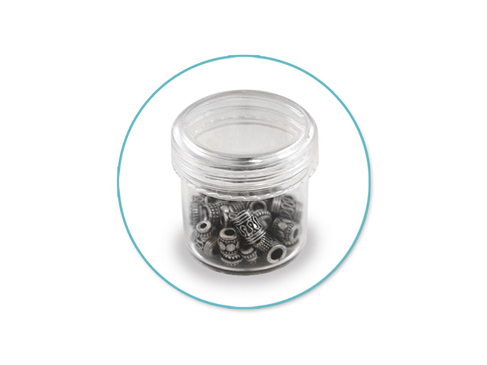 Craft/Bead Storage: 12ml Screw-Top Cups x4 (48ml Total)