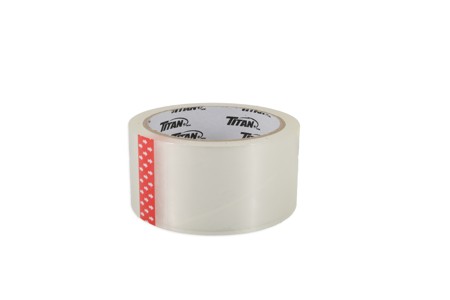 TITAN CLEAR PACKING TAPE INDIVIDUALLY WRAPPED 48mmx50m