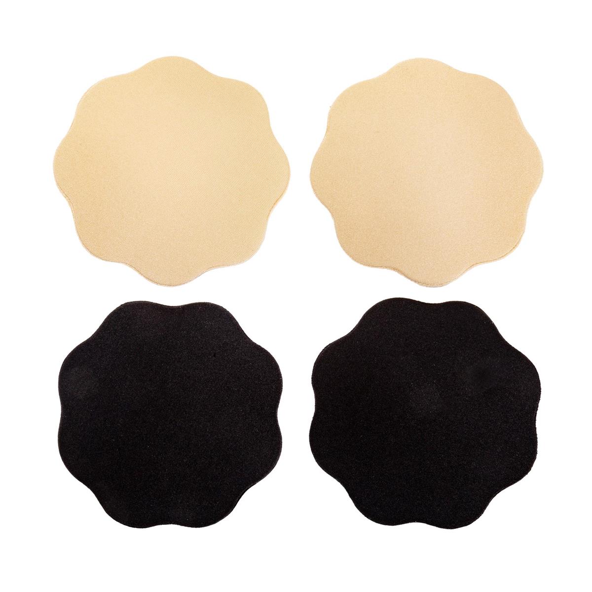 Bodico, Seamless Nipple Cover Self- Adhesive & Reusable, 2col, 12/pdq