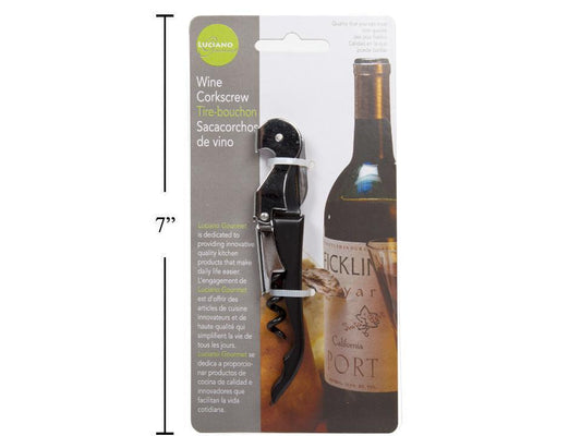 L.Gourmet  4.5" Wine Corkscrew, t.o.c.
