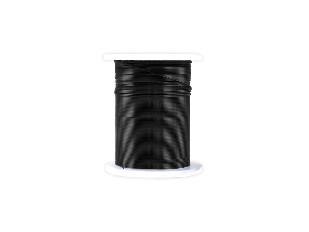 Beading/Jewelry Wire: 28g Metallic Colors 10m Spool H) Black