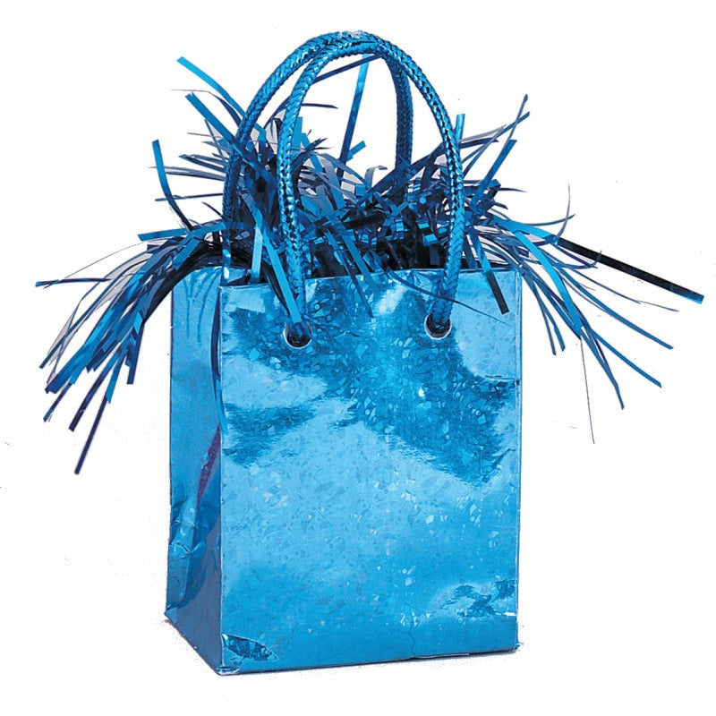 Mini Gift Bag Balloon Weight - Baby Blue