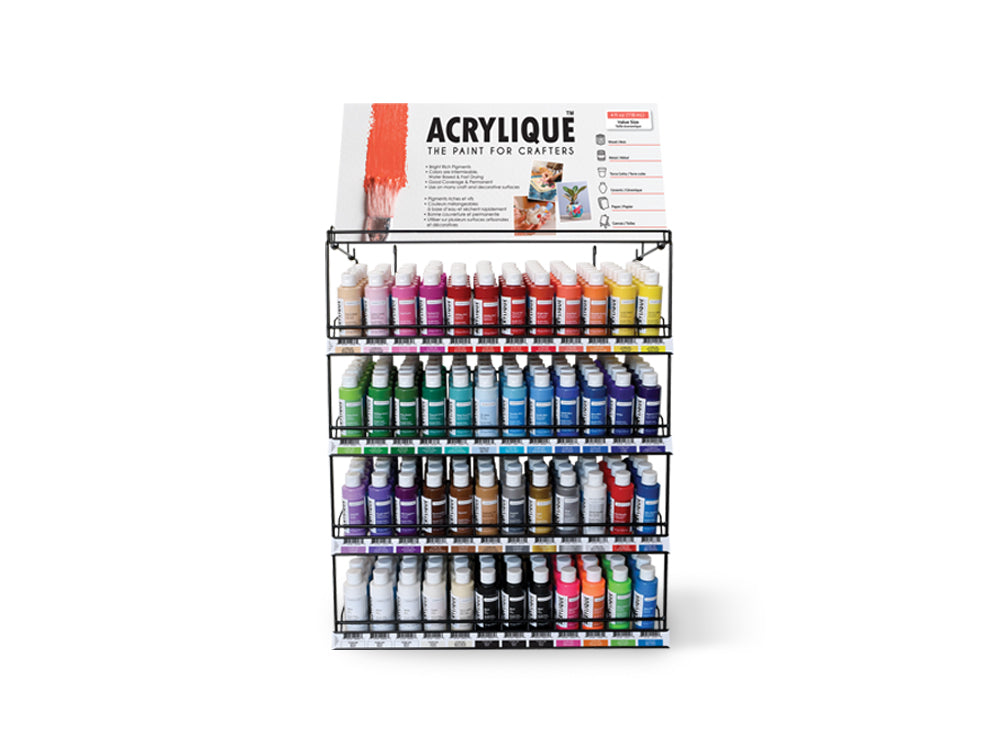 Color Factory: 4oz Acrylique Paint for Crafter's 188 Blue Metallic