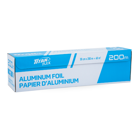 TITAN FLEX ALUMINIUM FOIL ROLL 30 CM X 200 M