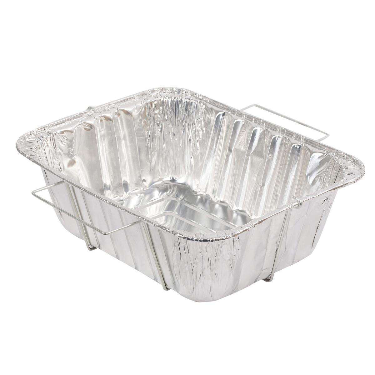 SiG.Kit  Foil Deep Roaster Pan w/  Handle, Sz:12.5"x10"x4" (A313449)