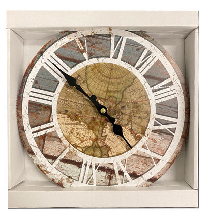 ROMAN NUMBER CLOCK-MDF-25x25CM