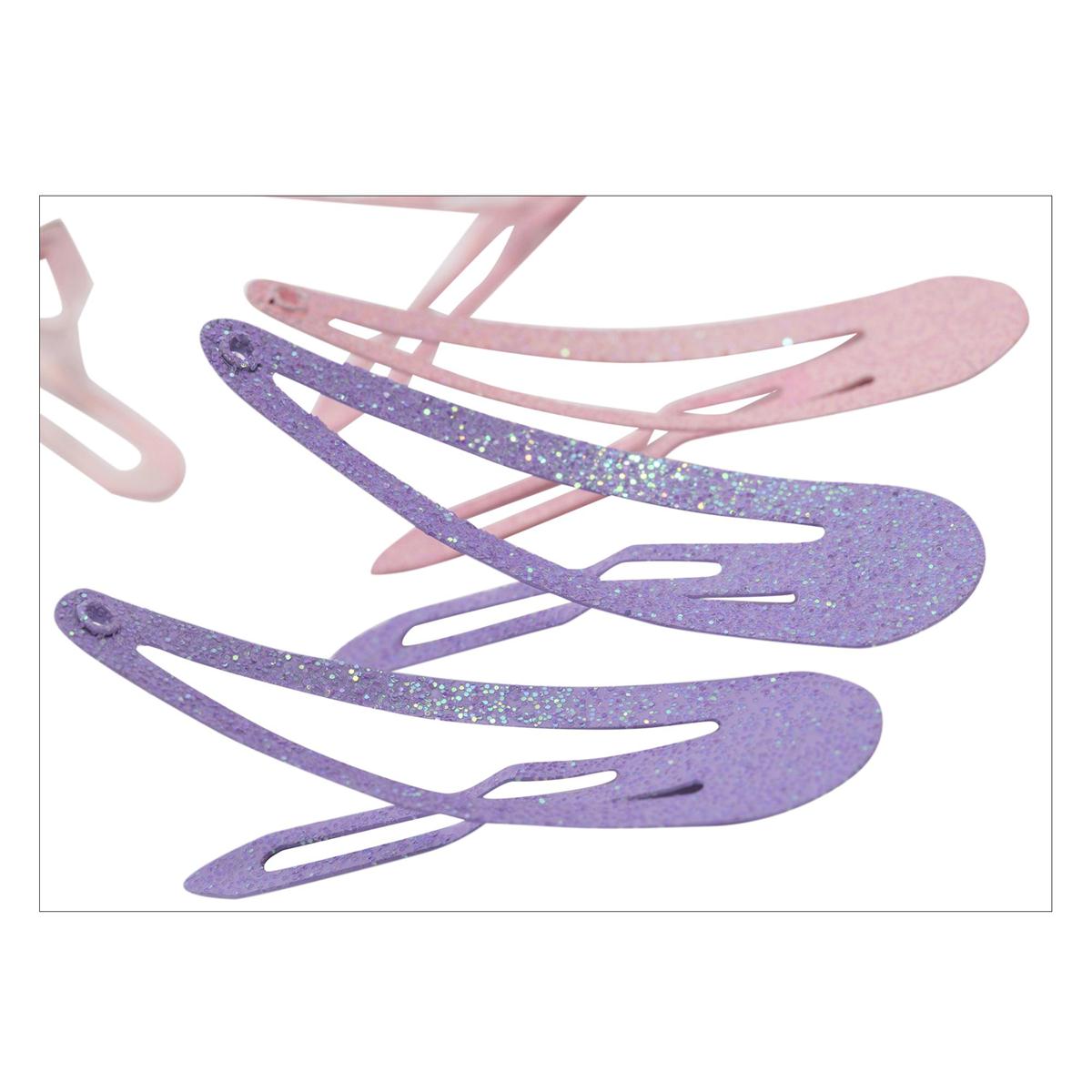 Stylin G, 10-PC Pastel Snap Clips h/c