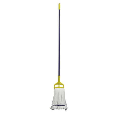 450g MICROFIBER INDUSTRIAL MOP & 60" HANDLE