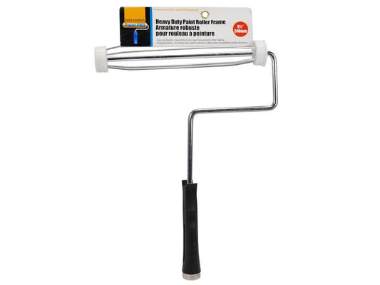 H.E. Paint Pro, H/D Paint Roller Frame, Chrome Plated, header