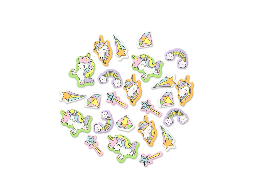 Krafty Kids: Foam-Fun 3D Stickers Themed B) Unicorn Dreams