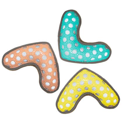 BOOMERANG SQUEAKY TOY-ASTD 21CM