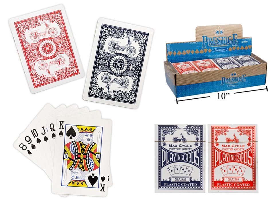 Max-Cycle Poker Playing Cards,
