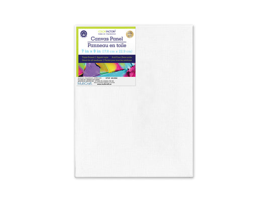 Canvas Panels Primed: 7"x9" Artist Quality